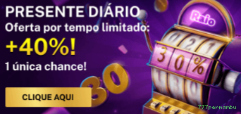Bônus e prêmios 777pernambu